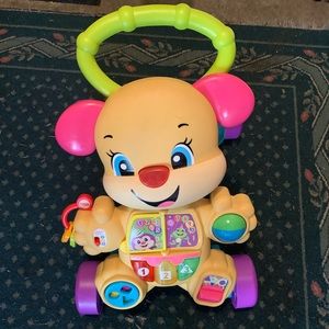 Baby walk-with -me toy like new both for $50 or $25 a piece.